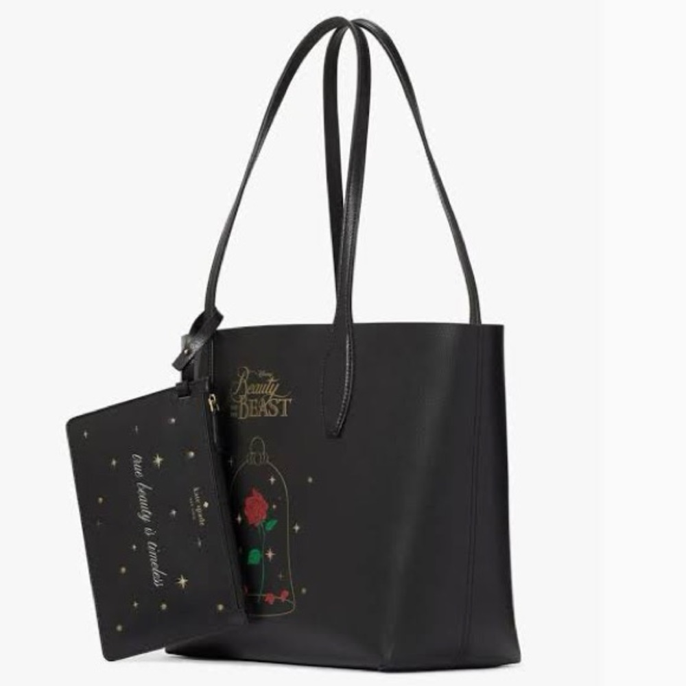 Kate Spade Black Beauty and the Beast Tote